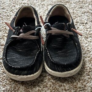 Hey Dude Kids in Black and pink